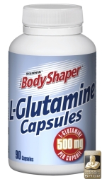 Аминокислоты в таблетках и капсулах Weider BodyShaper L-Glutamine  (90 капс)
